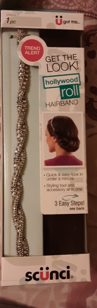 Scünci hollywood roll hairband